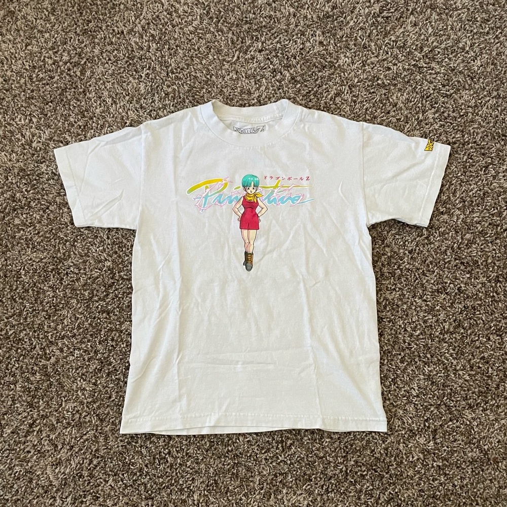 Primitive x Dragon Ball Z Nuevo Bulma White T-shirt